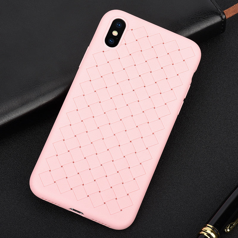 Luxury grid weaving case Luxury grid weaving case